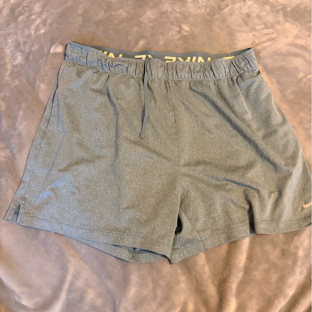 Blue Nike Women's Athletic Shorts